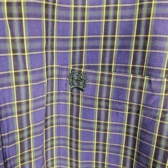Cinch Western Plaid Button Down Shirt Size XL Classic Long Sleeve Cotton Rodeo - Picture 4 of 6